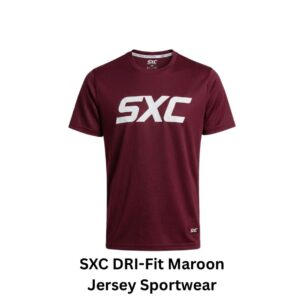 SXC DRI-Fit Maroon Jersey Sportwear