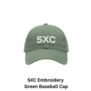 SXC Embroidery Green Baseball Cap