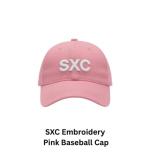 SXC Embroidery Pink Baseball Cap